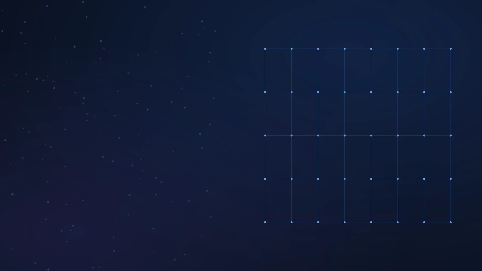 A lattice bringing scattered particles into ordered alignment